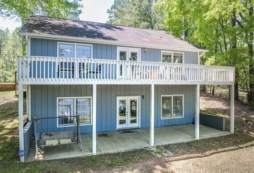 Milledgeville Home W/ Game Room & Private Dock!