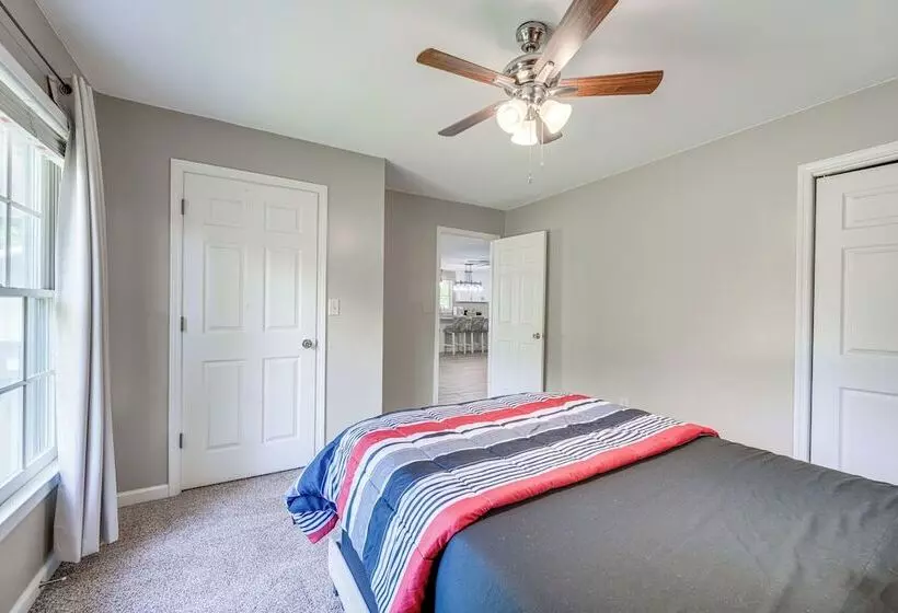 Milledgeville Home W/ Game Room & Private Dock!