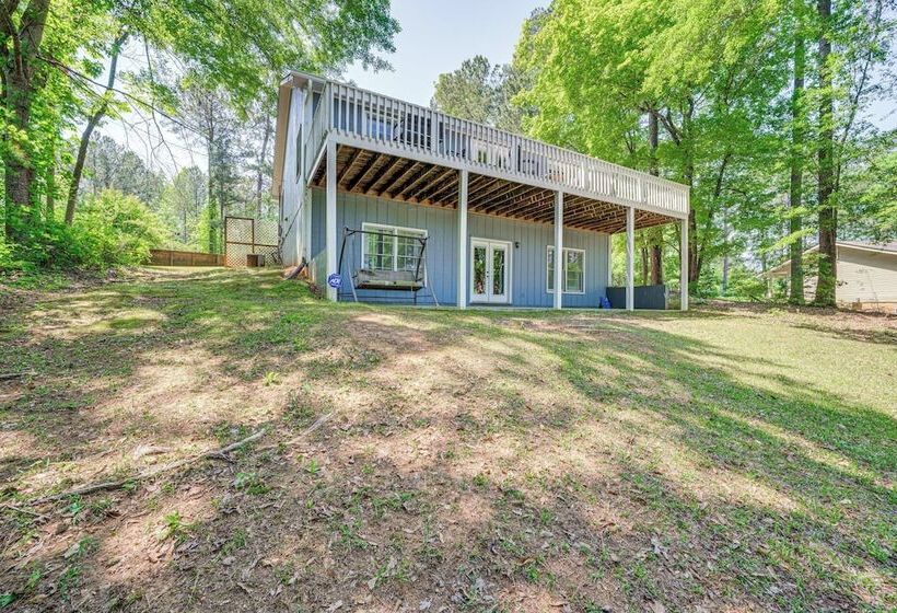 Milledgeville Home W/ Game Room & Private Dock!