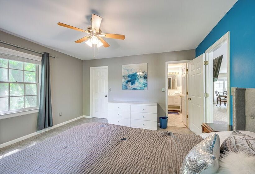 Milledgeville Home W/ Game Room & Private Dock!