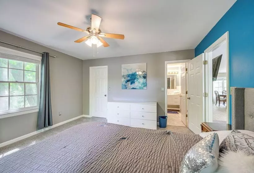 Milledgeville Home W/ Game Room & Private Dock!