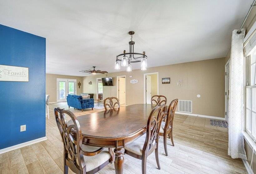 Milledgeville Home W/ Game Room & Private Dock!