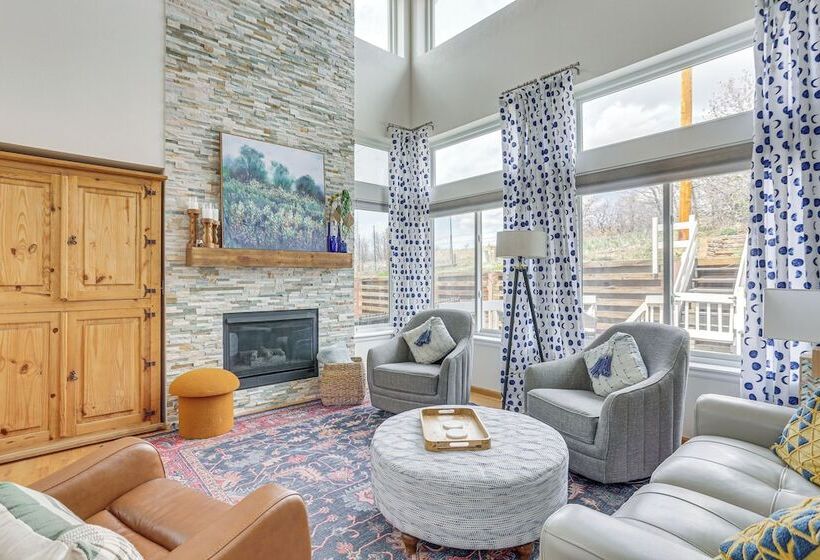 Furnished Deck, Mountain View: Castle Rock Home!