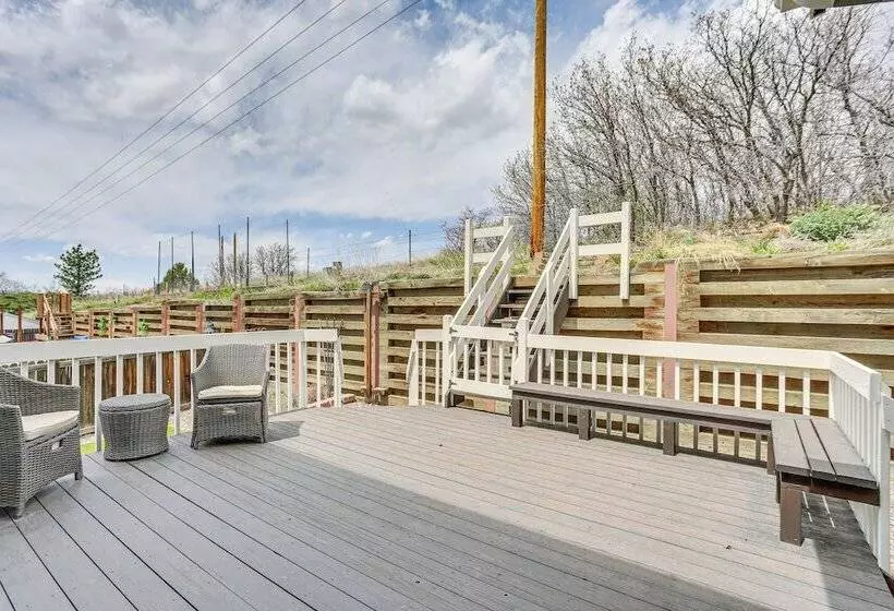 Furnished Deck, Mountain View: Castle Rock Home!
