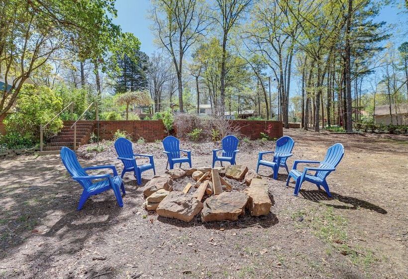 Tranquil Lakefront Greers Ferry Escape W/ Fire Pit
