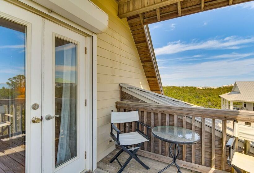 Gulf Shores Beach House W/ Deck: Walk To Shore!