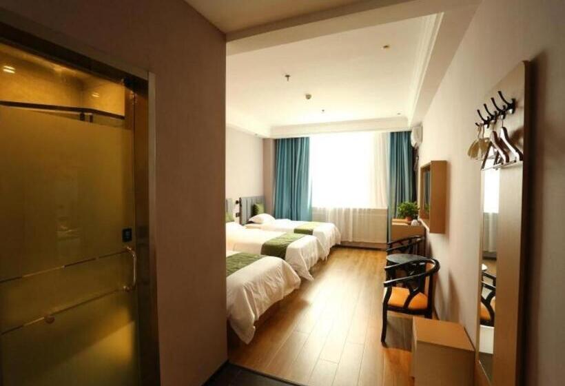 בית מלון כפרי Green Tree Inn Shandong Dongying Lijin County Phoenix Plaza