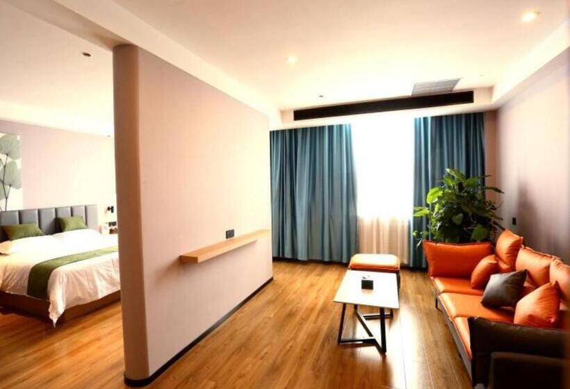 בית מלון כפרי Green Tree Inn Shandong Dongying Lijin County Phoenix Plaza