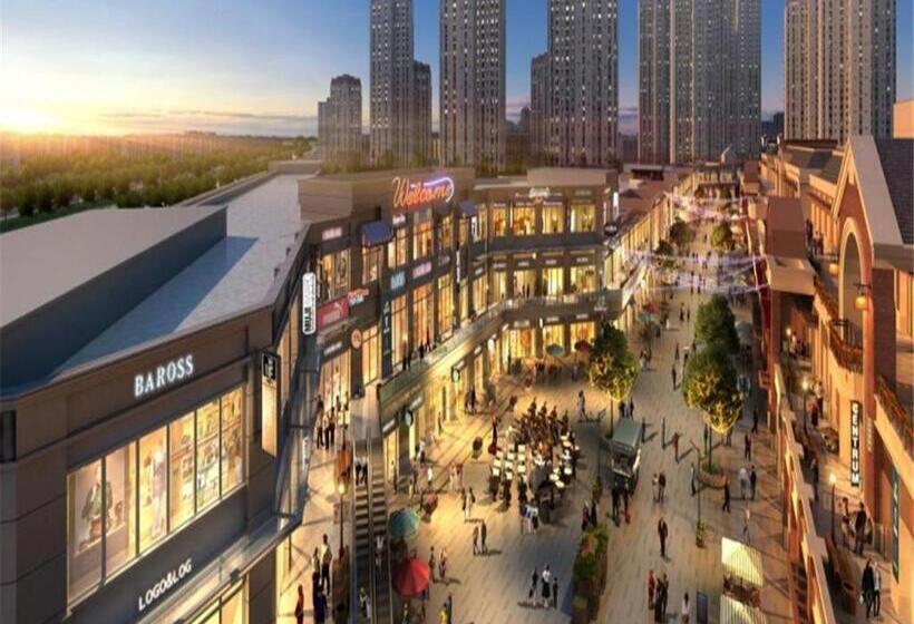 בית מלון כפרי Xana Lite Tianjin Beizhakou Town