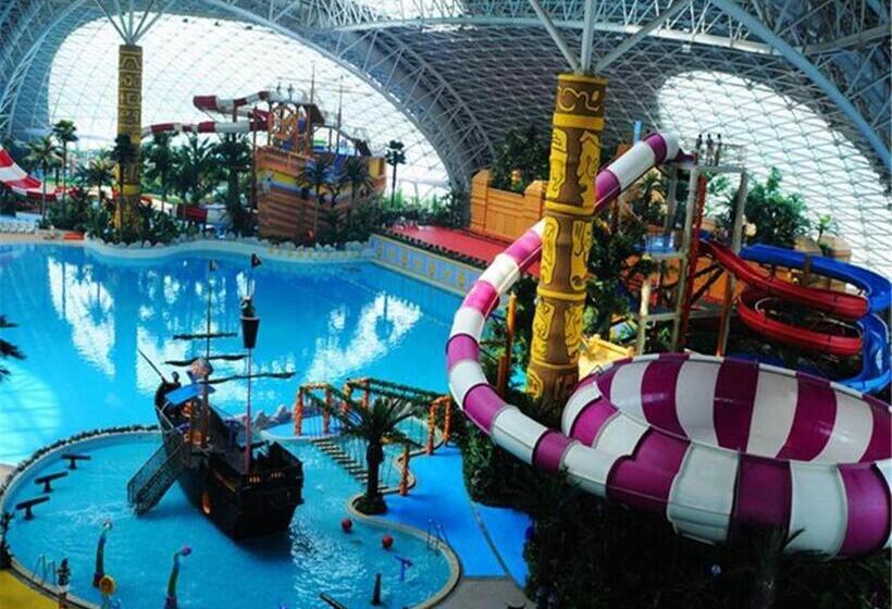 בית מלון כפרי Xana Lite Tianjin Beizhakou Town