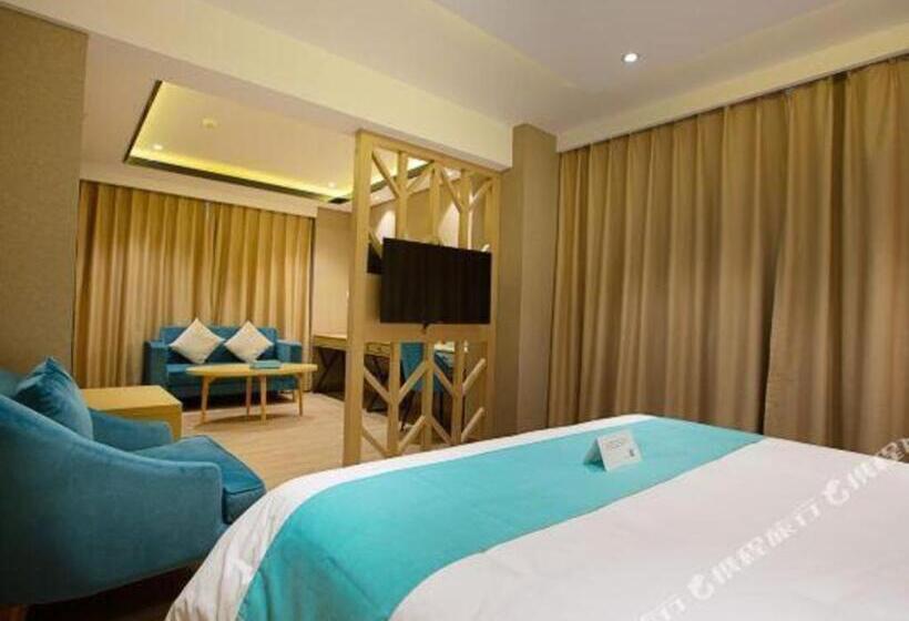 בית מלון כפרי Xana Lite Zhengzhou Longhai Dong Road Fenghuang Tea City