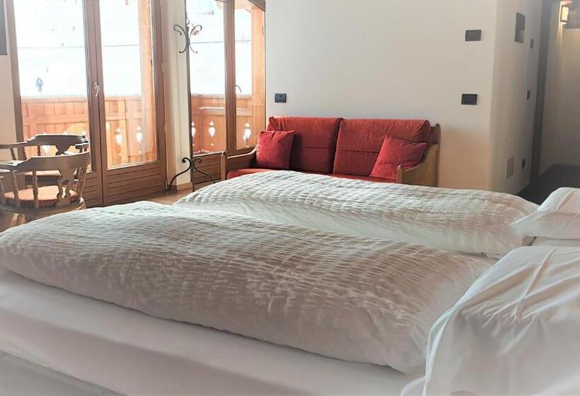 هتل Alpino Lodge Bivio