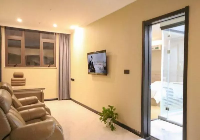 Hotelli Greentree Inn Shandong Zaozhuang Tengzhou Fuqian Road Longquan Square Business