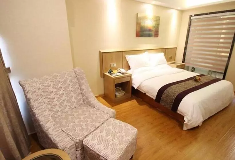 Hotelli Greentree Inn Jiangsu Wuxi Huishan Highspeed Rail Qianzhou Chongwen Road Business
