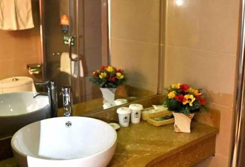 Hotelli Greentree Inn Suzhou Wangting Zhanwang Business