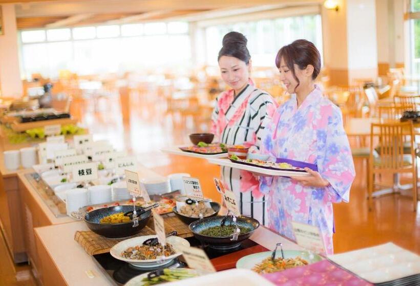 בית מלון כפרי Kyukamura Iwate Amiharionsen