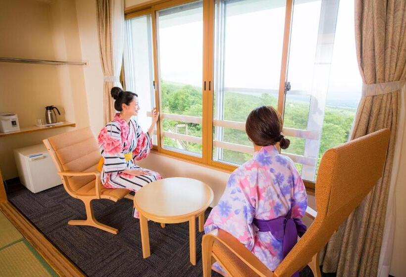 בית מלון כפרי Kyukamura Iwate Amiharionsen