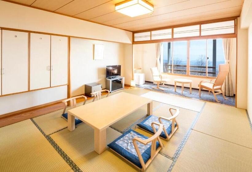 בית מלון כפרי Kyukamura Iwate Amiharionsen
