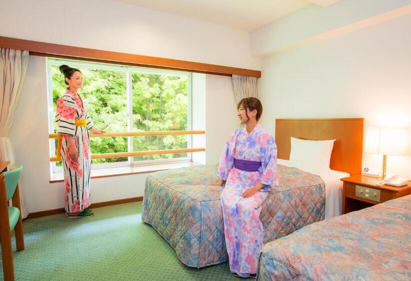 בית מלון כפרי Kyukamura Iwate Amiharionsen