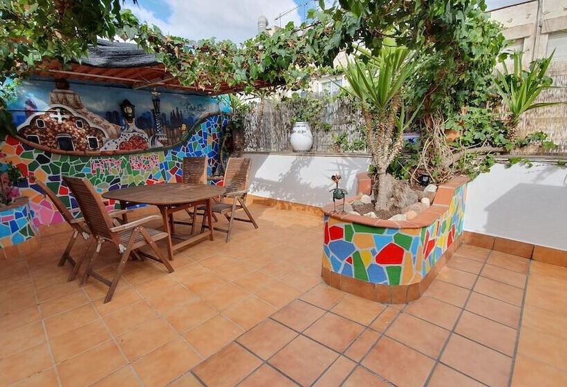 Attic Terrace Bbq, Airport Barcelona, Cerca Playas Castelldefels