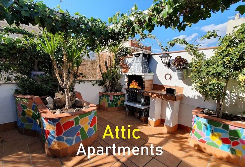 Attic Terrace Bbq, Airport Barcelona, Cerca Playas Castelldefels