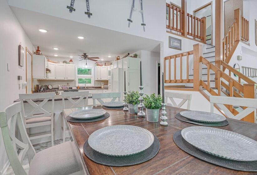 Alden Home W/ Fire Pit: Steps To Torch Lake!