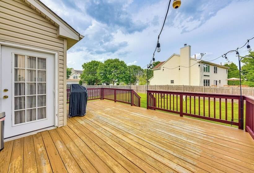 Eclectic Grayslake Home W/ Private Yard & Fire Pit