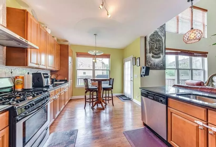 Eclectic Grayslake Home W/ Private Yard & Fire Pit