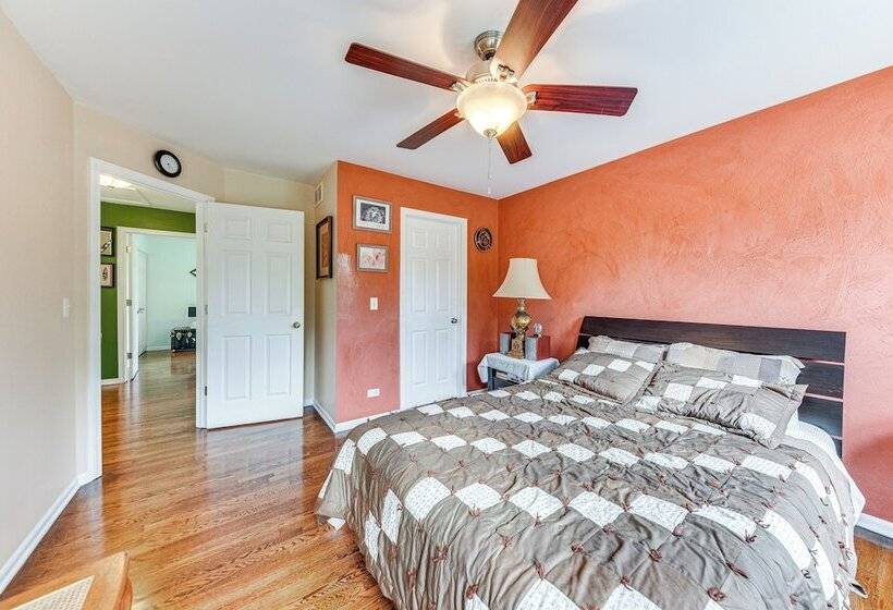 Eclectic Grayslake Home W/ Private Yard & Fire Pit