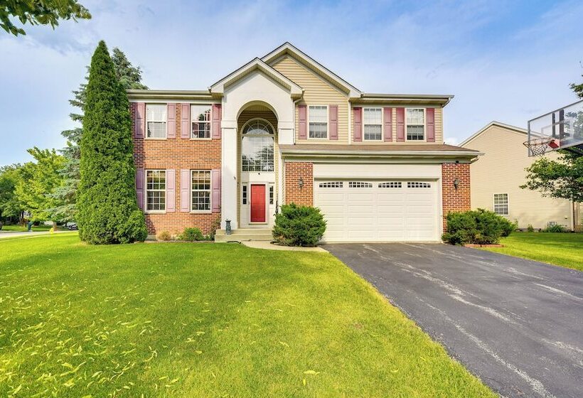 Eclectic Grayslake Home W/ Private Yard & Fire Pit