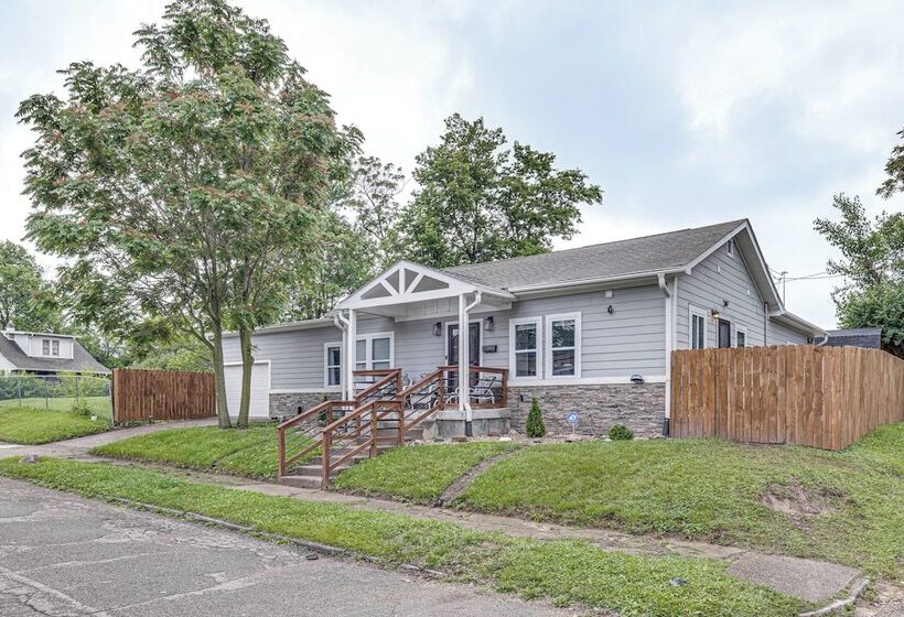 Quiet Home W/ Deck ~ 4 Mi To Downtown Indy