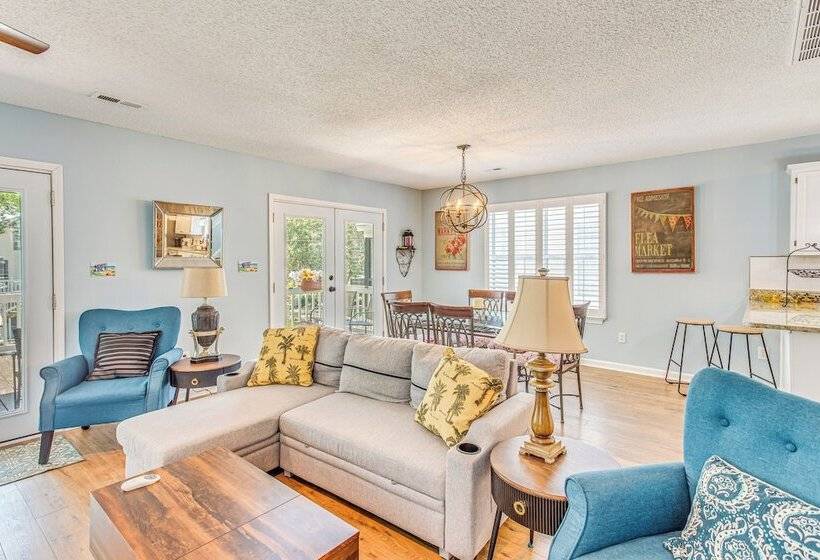 1/2 Mi To Ocean: Sunny Surfside Beach Escape!