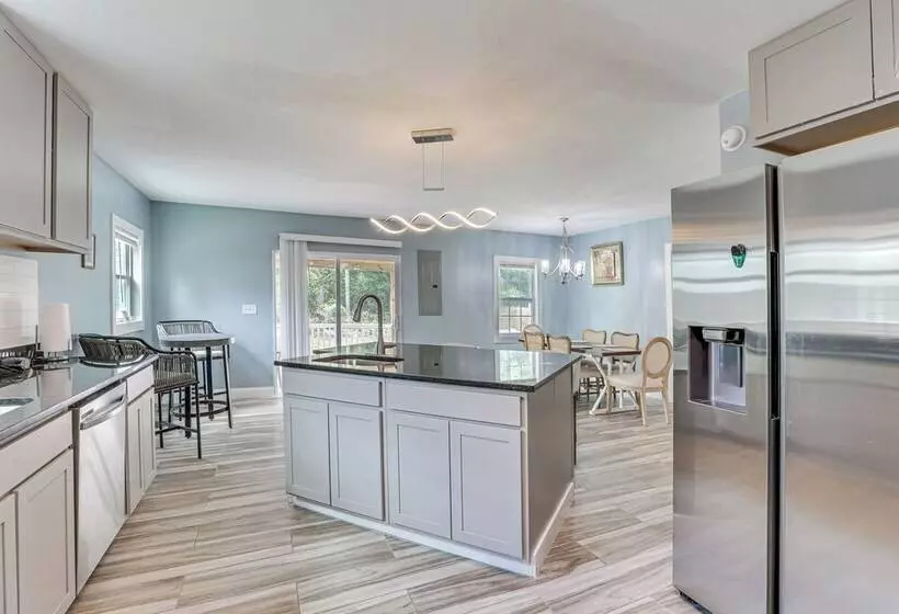 Walterboro House W/ Office Near Wildlife Center