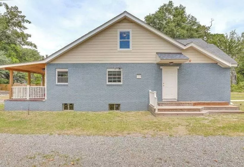 Walterboro House W/ Office Near Wildlife Center
