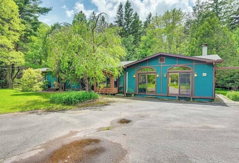 Pocono Cabin W/ 1 Acre Yard & Private Pool!