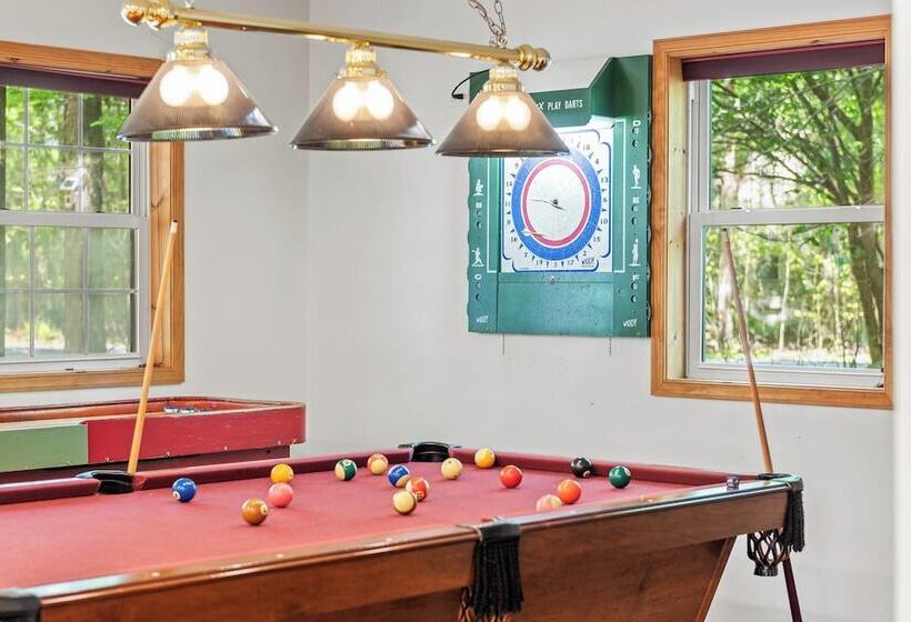 Tawny And Peaceful Game Room, Firepit, Patio/deck, Workspace