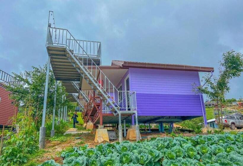 בית מלון כפרי Rai Saeng Tawan At Phu Thap Buek