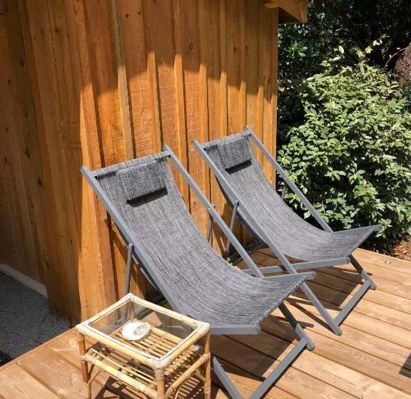 ペンション Chambre Privative, Cap Ferret Piscine Chauffée Villa Sylhengui