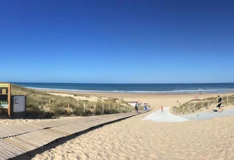 ペンション Chambre Privative, Cap Ferret Piscine Chauffée Villa Sylhengui