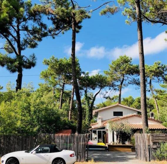 Пансион Chambre Privative, Cap Ferret   Piscine Chauffée   Villa Sylhengui