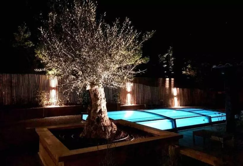 ペンション Chambre Privative, Cap Ferret Piscine Chauffée Villa Sylhengui