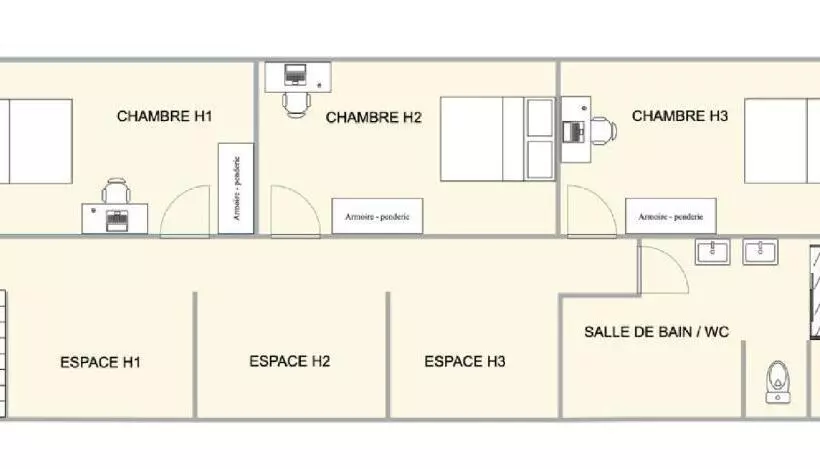 Majatalo Coeur De Ville #b3   Centre Ville   Chambre Cosy Privée   Logement Partagé