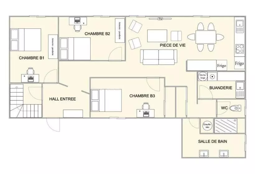 Majatalo Coeur De Ville #b3   Centre Ville   Chambre Cosy Privée   Logement Partagé