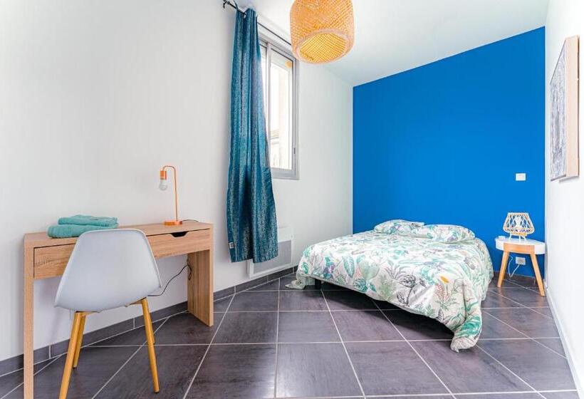 بنسيون Coeur De Ville #b3   Centre Ville   Chambre Cosy Privée   Logement Partagé