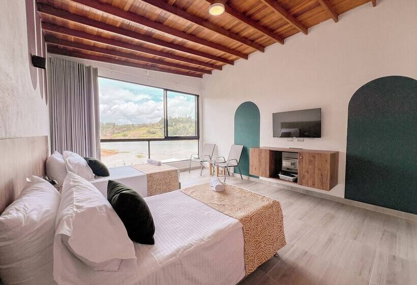 بنسيون Viajero Guatapé Hostel & Lake Club