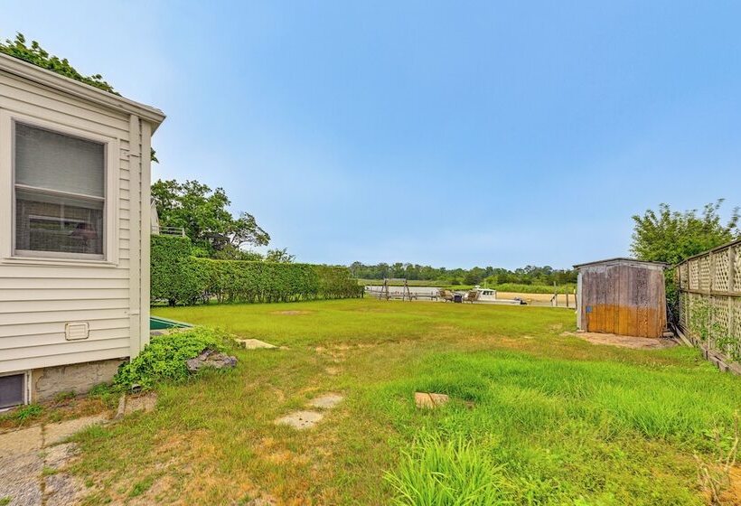 Bayfront East Quogue Retreat W/ Private Boat Dock
