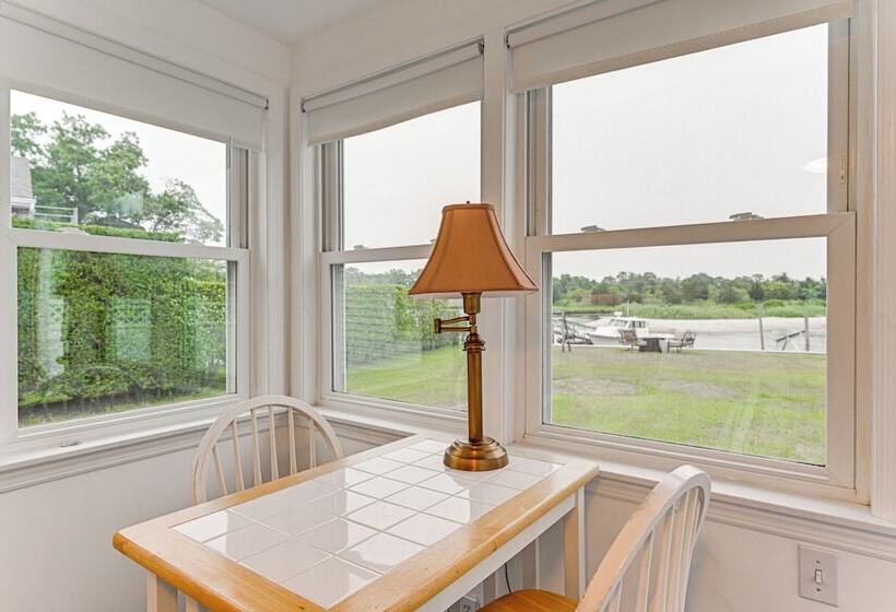 Bayfront East Quogue Retreat W/ Private Boat Dock