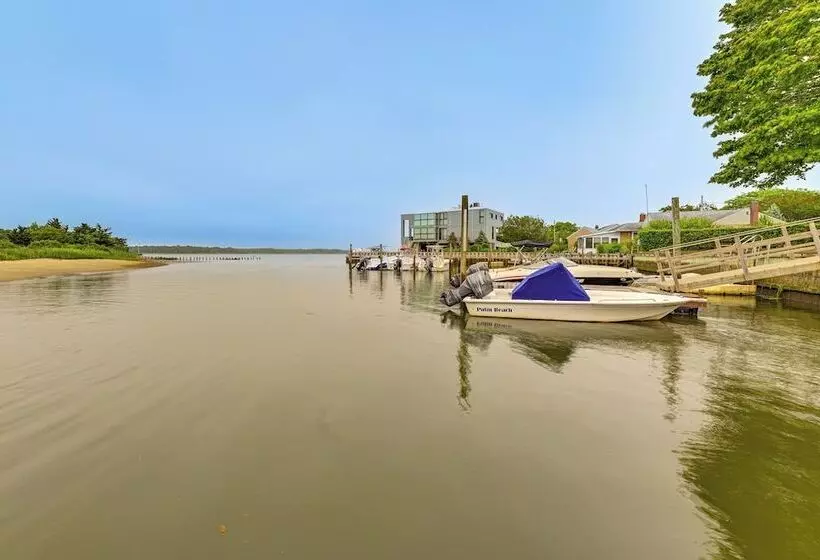 Bayfront East Quogue Retreat W/ Private Boat Dock