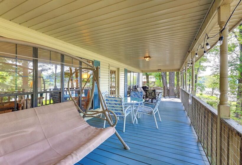 Waterfront Wheeler Lake Home W/ Furnished Deck