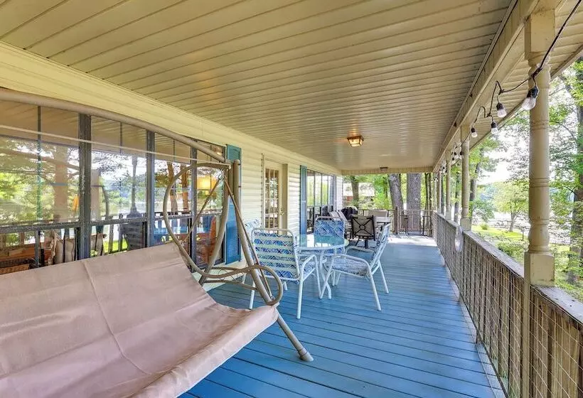 Waterfront Wheeler Lake Home W/ Furnished Deck